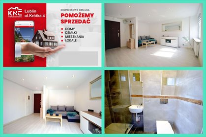 Atrakcyjna kawalerka po remoncie, niski czynsz, blisko infrastruktury mieszkanie Świdnik, Hotelowa