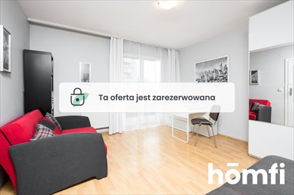 Przytulne studio z garażem, balkon, umeblowane polecam mieszkanie Kraków, Krowodrza, gen. Augusta Fieldorfa-Nila