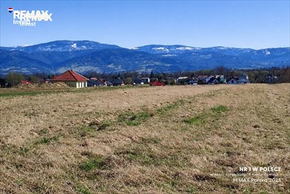 Działka z panoramicznym widokiem na Beskidy, płaska, spokojna okolica działka Lipowa, Aroniowa