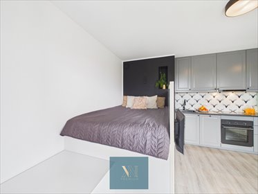 Na sprzedaż przestronna kawalerka 30 m² z balkonem i miejscem parkingowym mieszkanie Wrocław, Kleczków, Władysława Reymonta