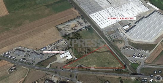 Działka przemysłowo-handlowa pod dzierżawę Ociąż, Ostrowska 26 000m2 Foto 1