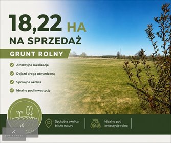 Do sprzedania kompleks 18,22 ha użytków rolnych w Namysłowie działka Namysłów, gmina Namysłów