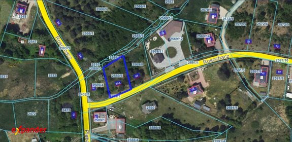 Działka 1087 m² z mediami i MPZP w Koziegłowach działka Koziegłowy, Rosochacz