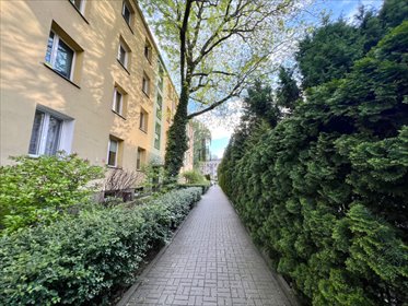 Klimatyczne 2 pokoje z balkonem i dużą piwnicą mieszkanie Warszawa, Praga-Południe Saska Kępa, Wandy