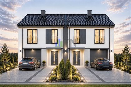 Nowoczesny dom bliźniaczy 103,91 m² w Miłoszycach zapraszam dom Miłoszyce