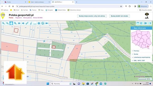 działka na sprzedaż 1049m2 działka Dynów, Bartkówka