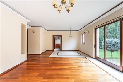 Wynajmę przestronny apartament 175 m² z ogrodem i garażem mieszkanie Warszawa, Wilanów, Rumiana