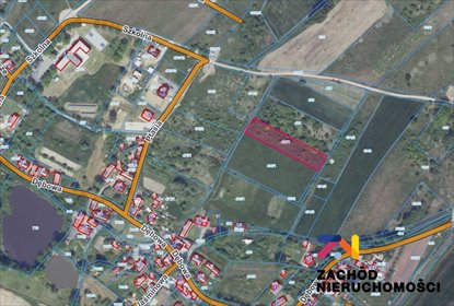 Działka budowlana 2481 m² z warunkami zabudowy, media w drodze działka Bogaczów