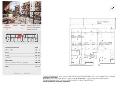 mieszkanie na sprzedaż 53m2 mieszkanie Bydgoszcz, Bielawy, Jana Karola Chodkiewicza