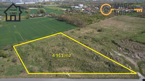 działka na sprzedaż 4911m2 działka Przejazdowo, Jesionowa