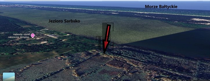 działka na sprzedaż 1100m2 działka Sarbsk, Przybrzeże