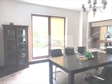 Przestronne biuro 159 m² z ogródkiem (Mokotów, Wilanowska) mieszkanie Warszawa, Mokotów, al. Wilanowska