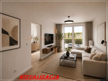 Nowoczesne 30 m² z balkonem, w spokojnej okolicy mieszkanie Grójec, Mikołaja Reja