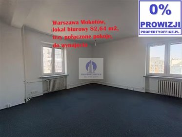 Nowoczesny lokal biurowy 82m2 z klimatyzacją i salą konferencyjną lokal użytkowy Warszawa, Mokotów, Chełmska