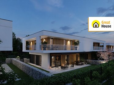 Nowoczesny dom bliźniaczy 130 m² z garażem i tarasem dom Kielce, Kryształowa