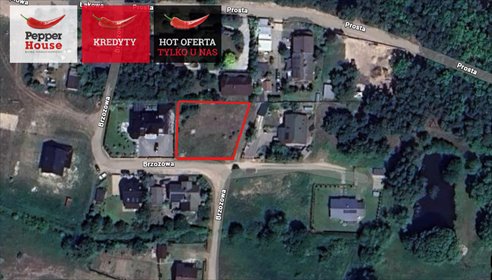 działka na sprzedaż 934m2 działka Kobylarnia, Brzozowa