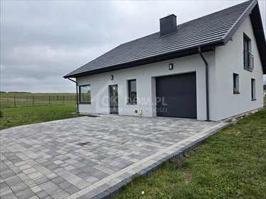 Nowoczesny dom 189m2 z garażem, ogrzewaniem podłogowym dom Kawczyn, Kielecka