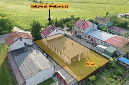 Dom z biznesem i apartamentem w centrum Kętrzyna dom Kętrzyn, Rynkowa