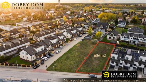 działka na sprzedaż 656m2 działka Białystok, Nowe Miasto