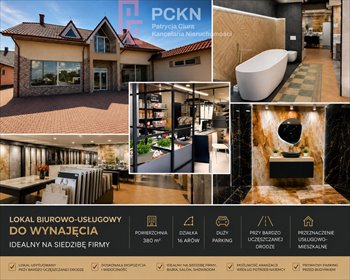 Atrakcyjny lokal 380 m² z dużym parkingiem przy ruchliwej drodze lokal użytkowy Opole, Oleska