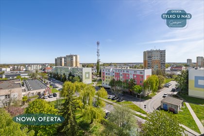 Przestronne 3-pokojowe mieszkanie z loggią i pięknym widokiem mieszkanie Sieradz, Jagiellońska