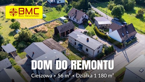 Zapraszam dom z potencjałem na dużej działce w Cieszowej dom Cieszowa, Kasztanowa
