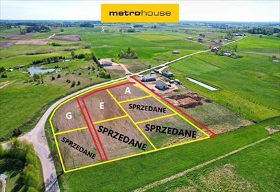 działka na sprzedaż 1175m2 działka Krupin