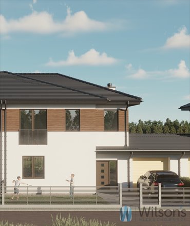 Nowoczesny dom 149 m² z garażem, Falenty Nowe - polecam! dom Falenty Nowe, Panoramy