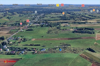 Polecam działkę 738 m² z mediami w Rzeniszowie działka Rzeniszów, Rzewnego