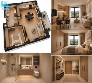 Zapraszam do 2-pokojowego apartamentu 33,77 m² w centrum Krynicy-Zdroju mieszkanie Krynica-Zdrój