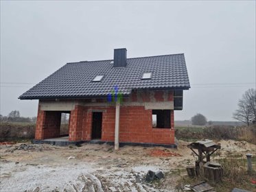 Dom wolnostojący 138 m2 z dużą działką i garażem dom Chrząstawa Wielka