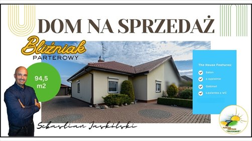 Solidny dom z kominkiem i pięknym ogrodem w Krzyszkowie dom Krzyszkowo, Wybickiego