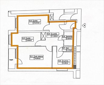 mieszkanie na sprzedaż 60m2 mieszkanie Lanckorona, Kazimierza Wielkiego