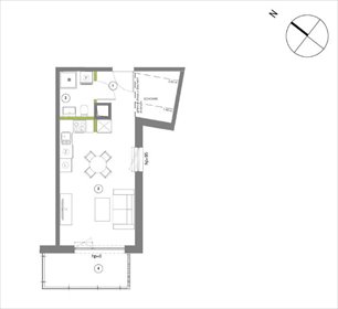 mieszkanie na sprzedaż 31m2 mieszkanie Gdańsk, Siedlce, Legnicka
