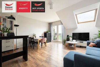 Do sprzedania jasne 65 m² mieszkanie z balkonem w Gdańsku mieszkanie Gdańsk, Osowa, Antygony