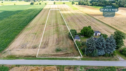 Działka 6837 m² pod inwestycję i dom w Zygradach działka Zygry
