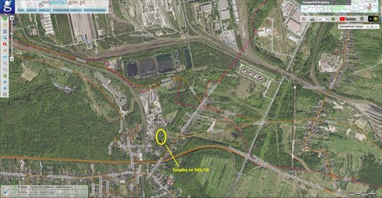 Sprzedam działkę 5403 m² w Dąbrowie Górniczej działka Dąbrowa Górnicza, Aleksandra Puszkina