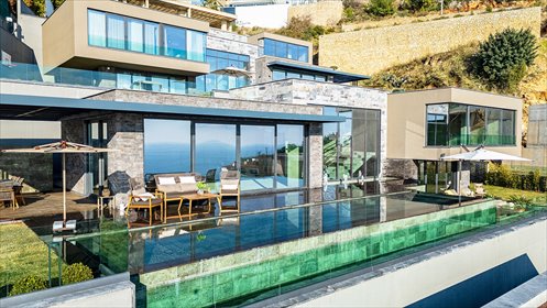 Luksusowa willa z widokiem na morze, basenem i smart home dom Alanya, Bektaş, Alanya, Antalya