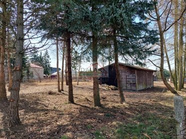 Działka budowlana 1650m² z domkiem i mediami działka Sułkowice