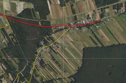 Działka 6 634 m² w Osiecku (media na działce) działka Grabianka
