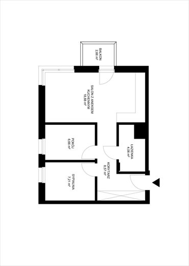 mieszkanie na sprzedaż 45m2 mieszkanie Milanówek, Warszawska