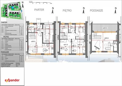 Nowoczesny dom szeregowy 132m2 z ogrodem i tarasem dom Wrocław, Junacka