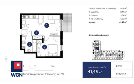 mieszkanie na sprzedaż 41m2 mieszkanie Lublin, Centrum, Centrum