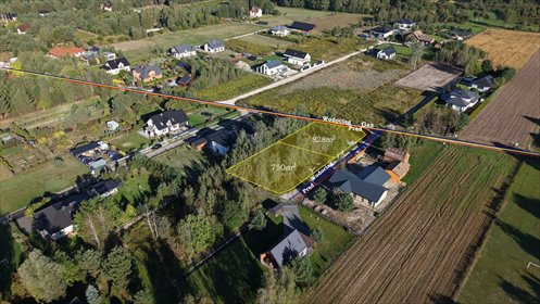 działka na sprzedaż 828m2 działka Leszno