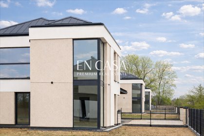 Nowoczesny dom 294 m² w Wilanowie, gotowy do wykończenia dom Warszawa, Wilanów, Zawady