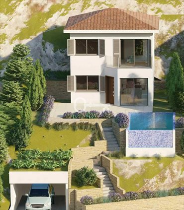 Villa Mare w Pafos (basen, widoki, luksus) dom Pafos