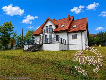 Przestronny dom w Wilczkowicach, 157 m2, stan deweloperski dom Wilczkowice