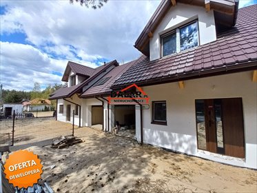 Nowoczesny bliźniak 151 m2 z garażem, stan deweloperski dom Tarczyn
