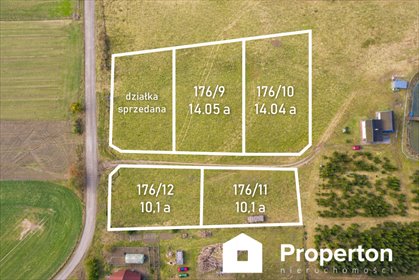 działka na sprzedaż 1010m2 działka Tarnów