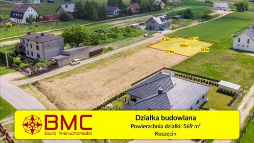 działka na sprzedaż 569m2 działka Koszęcin, Władysława Łokietka